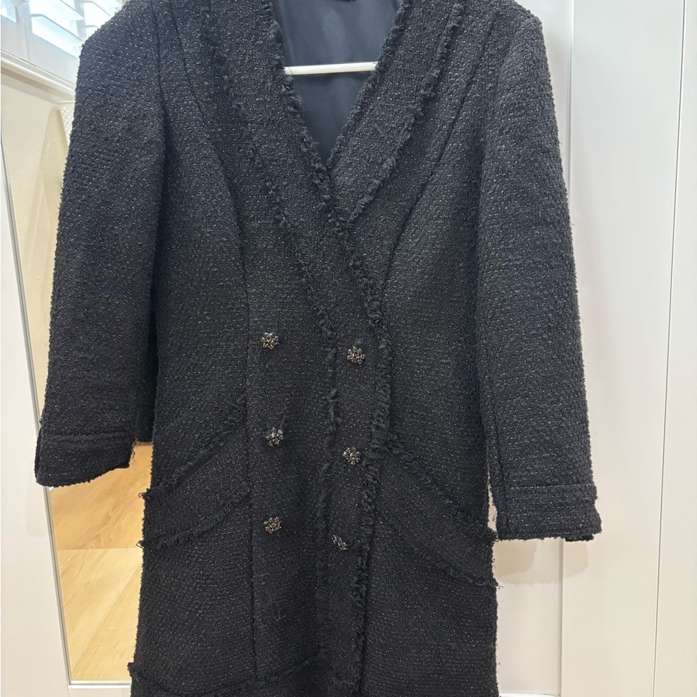 Elegant Black Women's dress Coat